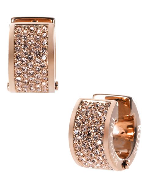 rose gold michael kors bangle|rose gold earrings Michael Kors.